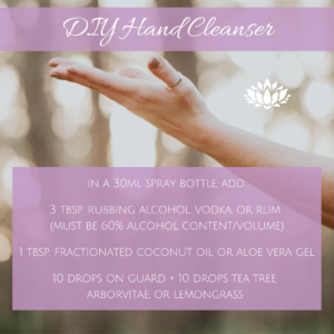 dōTERRA Hand Sanitizer DIY