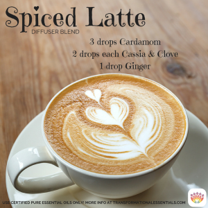 Spiced Latte Essential Oil Diffuser Blend Transformational Essentials